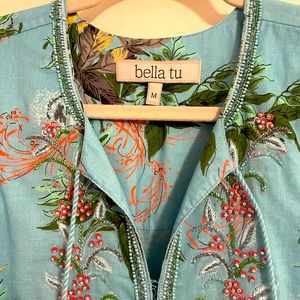 Bella Tu short blue dress